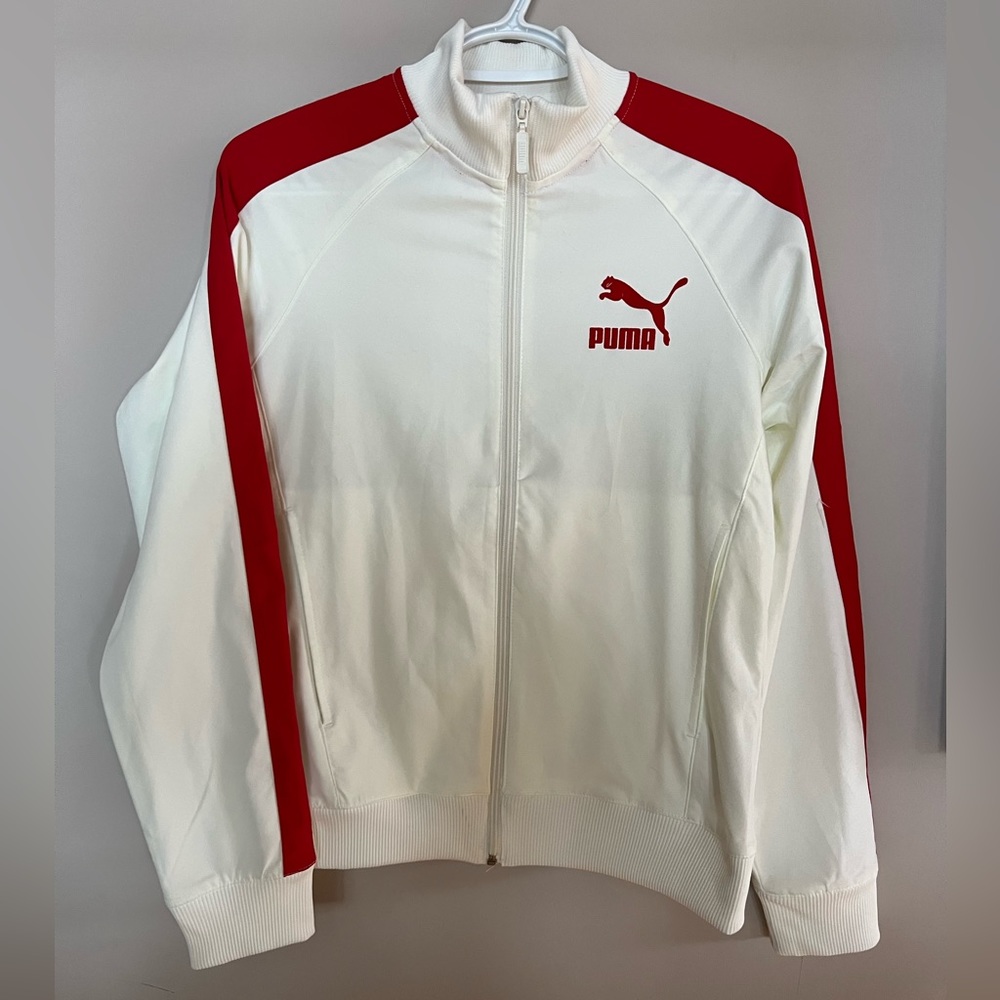 Puma zip up track jacket